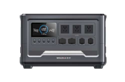 WL-2400 Pro ポータブル蓄電池 2400W/2048Wh — 山岳背景