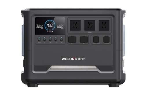 WL-3600 Pro ポータブル蓄電池 3600W/3072Wh — アウトドア設置イメージ